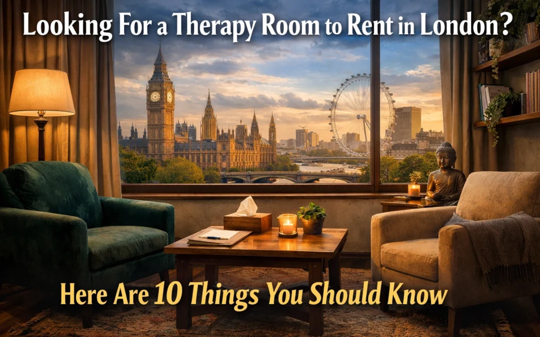 Looking For a Therapy Room to Rent in London? Here Are 10 Things You Should Know
