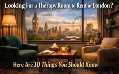 Looking For a Therapy Room to Rent in London? Here Are 10 Things You Should Know