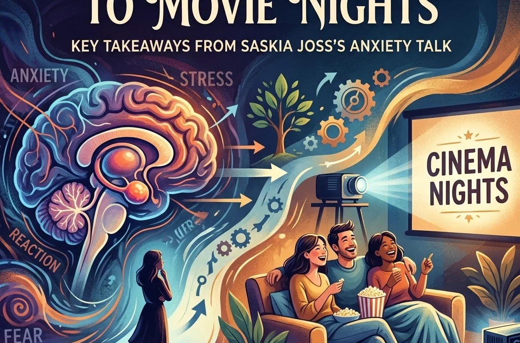 From the Amygdala to Movie Nights: Key Takeaways from Saskia Joss’s Anxiety Talk
